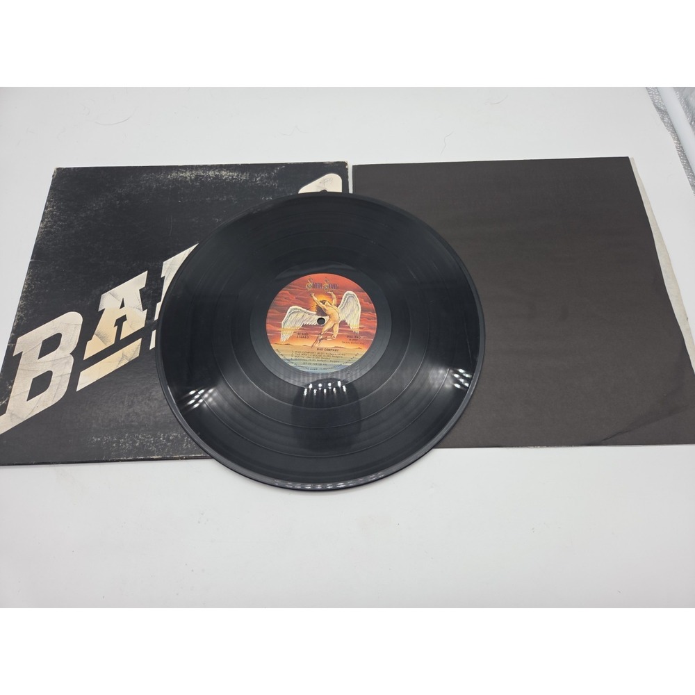BAD COMPANY SELF TITLED (G) SS-8410 LP VINYL RECORD - FAIR Plays Nice